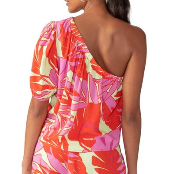 New ~ SANCTUARY ~Women's One Shoulder Elastic Top Size 2X - Picture 2 of 8